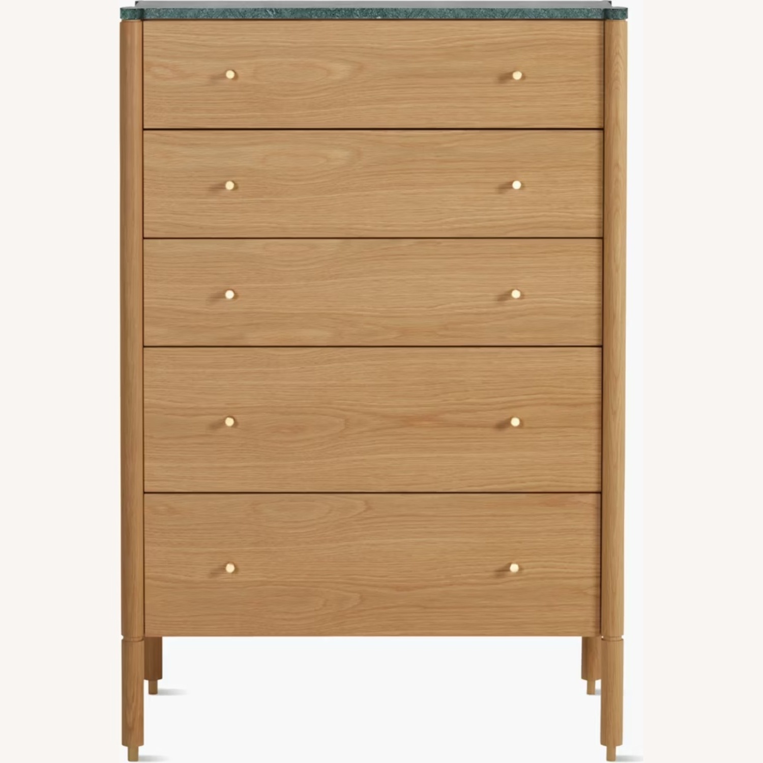 Design Within Reach Morrison 5 Drawer Oak Dresser - image-9