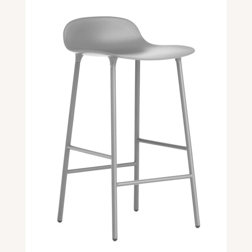 Used Normann Copenhagen Form Gray Counter Stools for sale on AptDeco