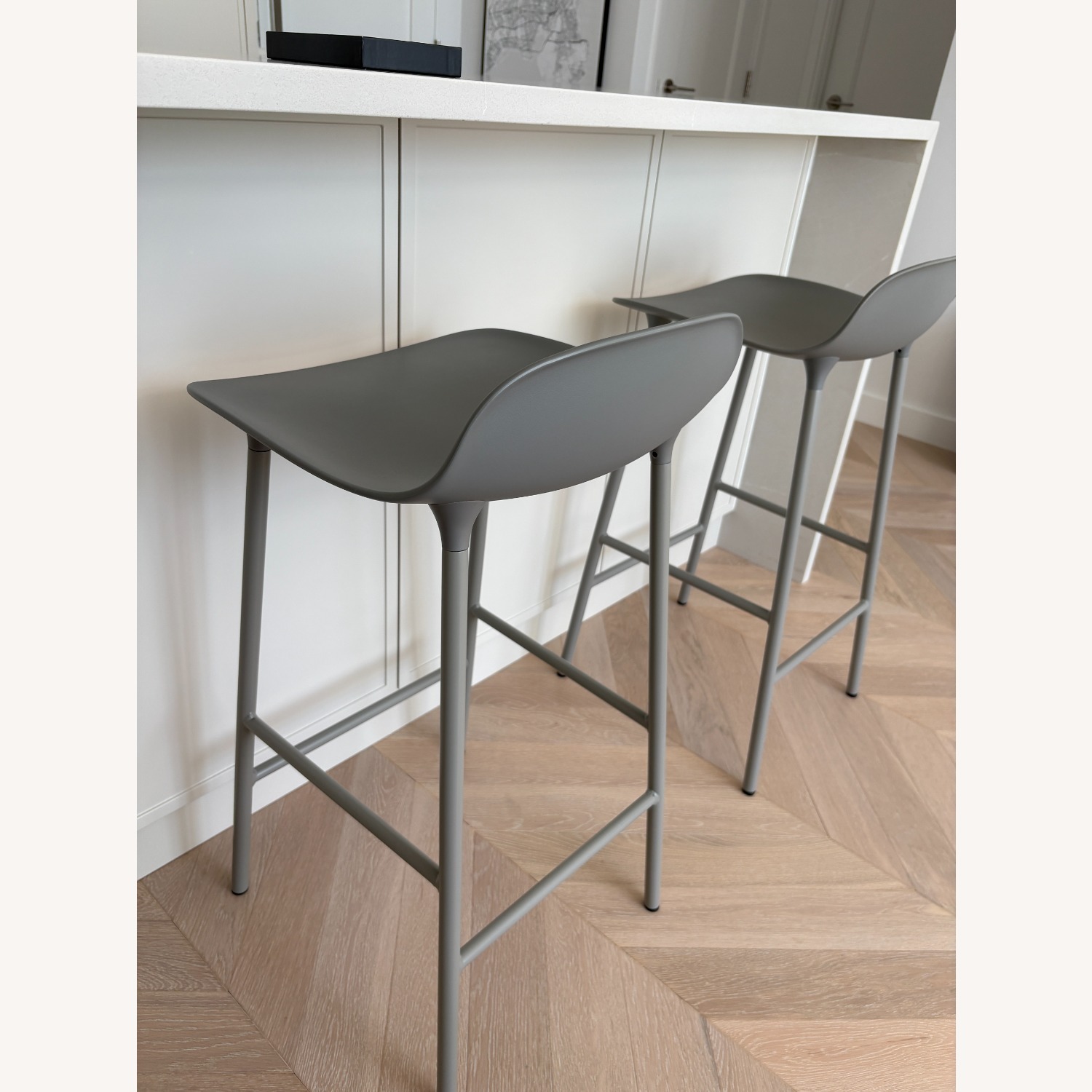 Normann Copenhagen Form Gray Counter Stools - image-2