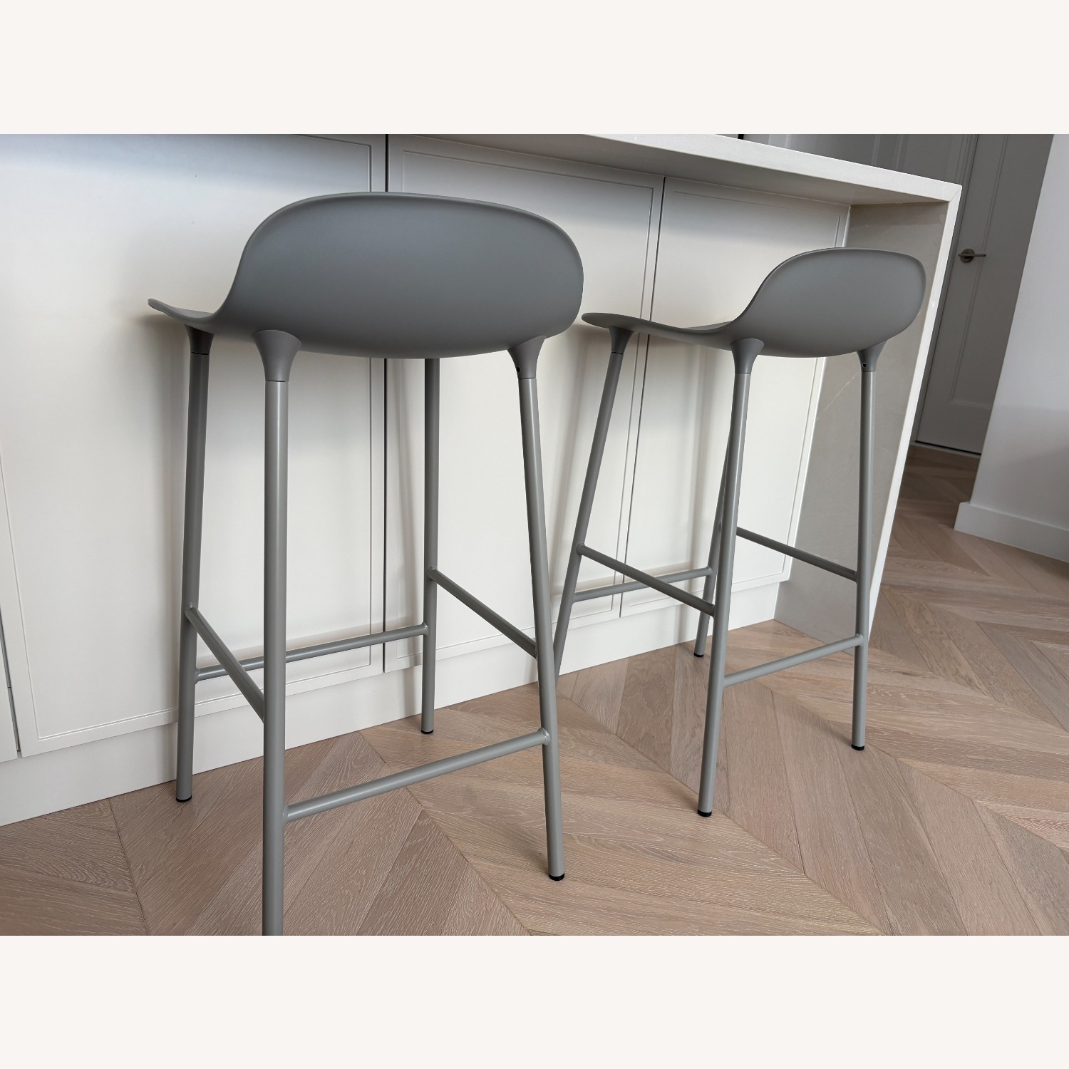 Normann Copenhagen Form Gray Counter Stools - image-5