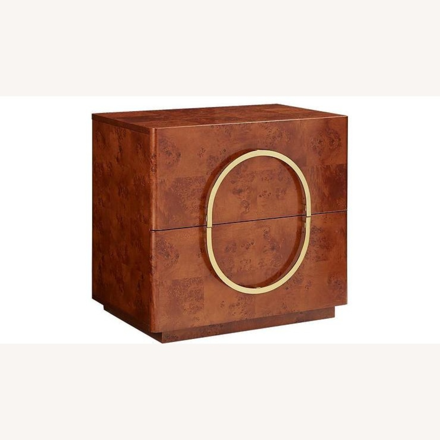 CB2 Metro Burl Wood Nightstand - image-5