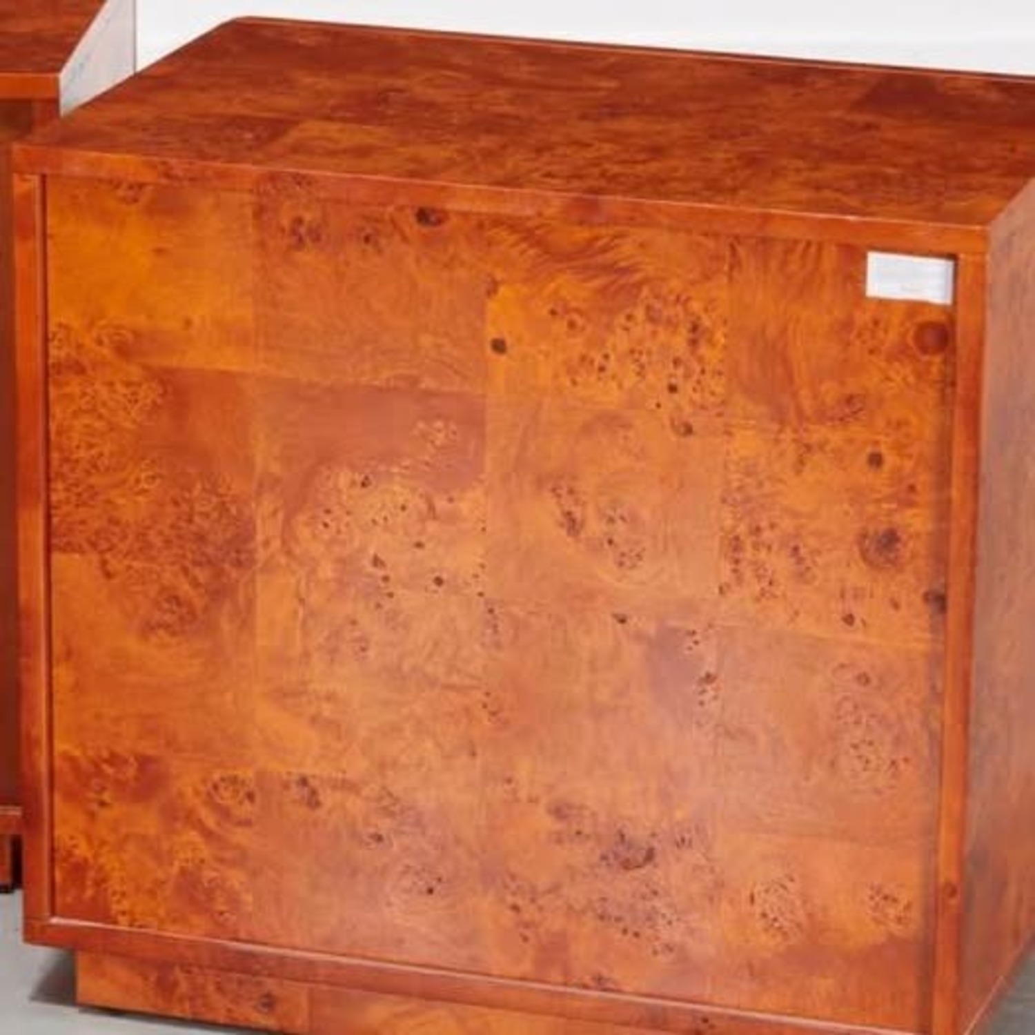 CB2 Metro Burl Wood Nightstand - image-3