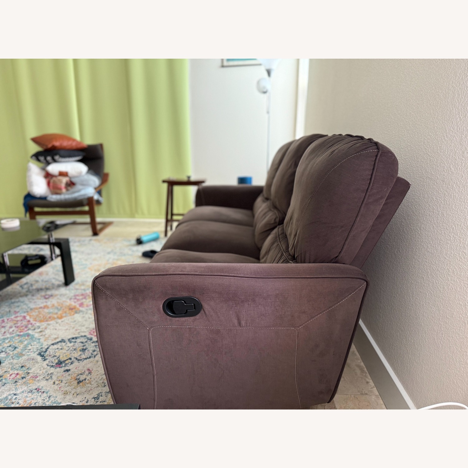 Dark Brown 3+ Seater Sofa - image-4