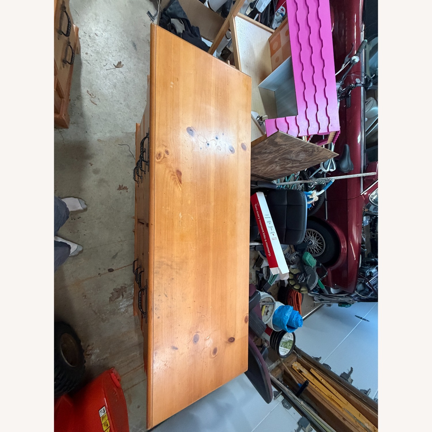 Bassett Light Brown Dresser - image-2