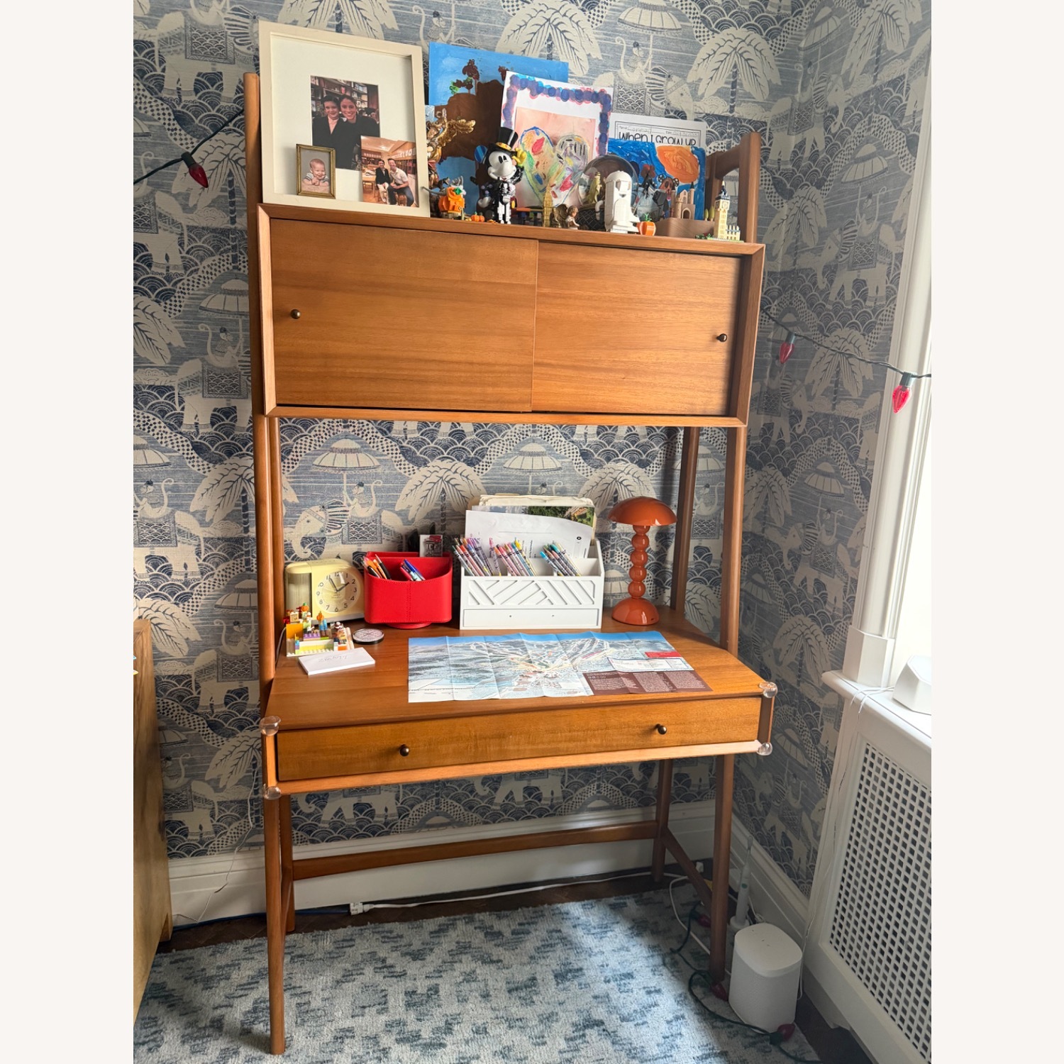 West Elm Mid-Century Wall Desk (38") - image-2