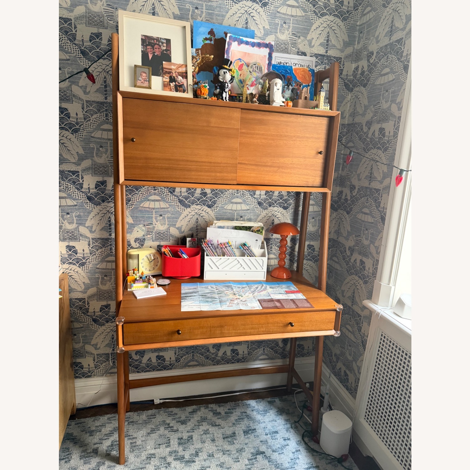 West Elm Mid-Century Wall Desk (38") - image-1