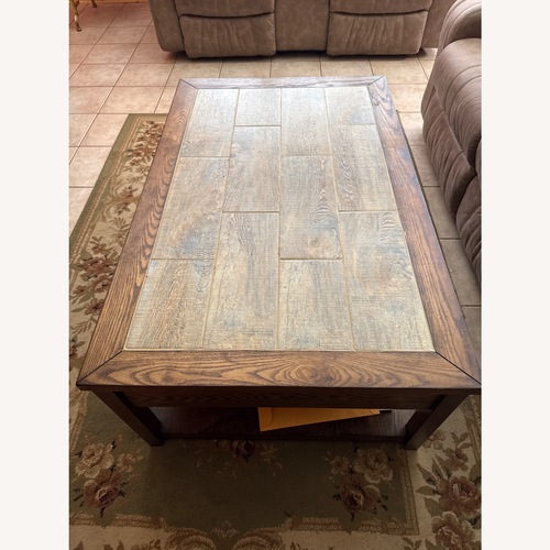 Used Light Brown Coffee Table for sale on AptDeco