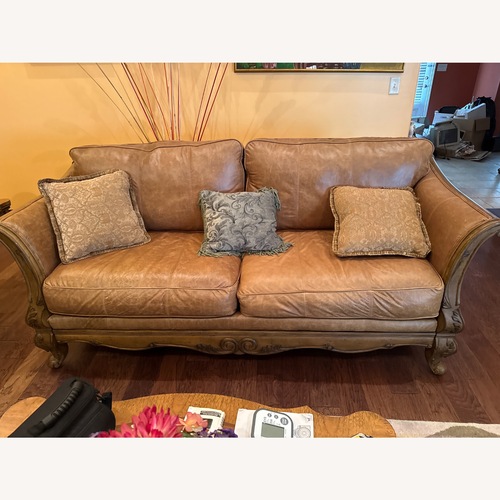 Used Light Brown 3+ Seater Sofa for sale on AptDeco