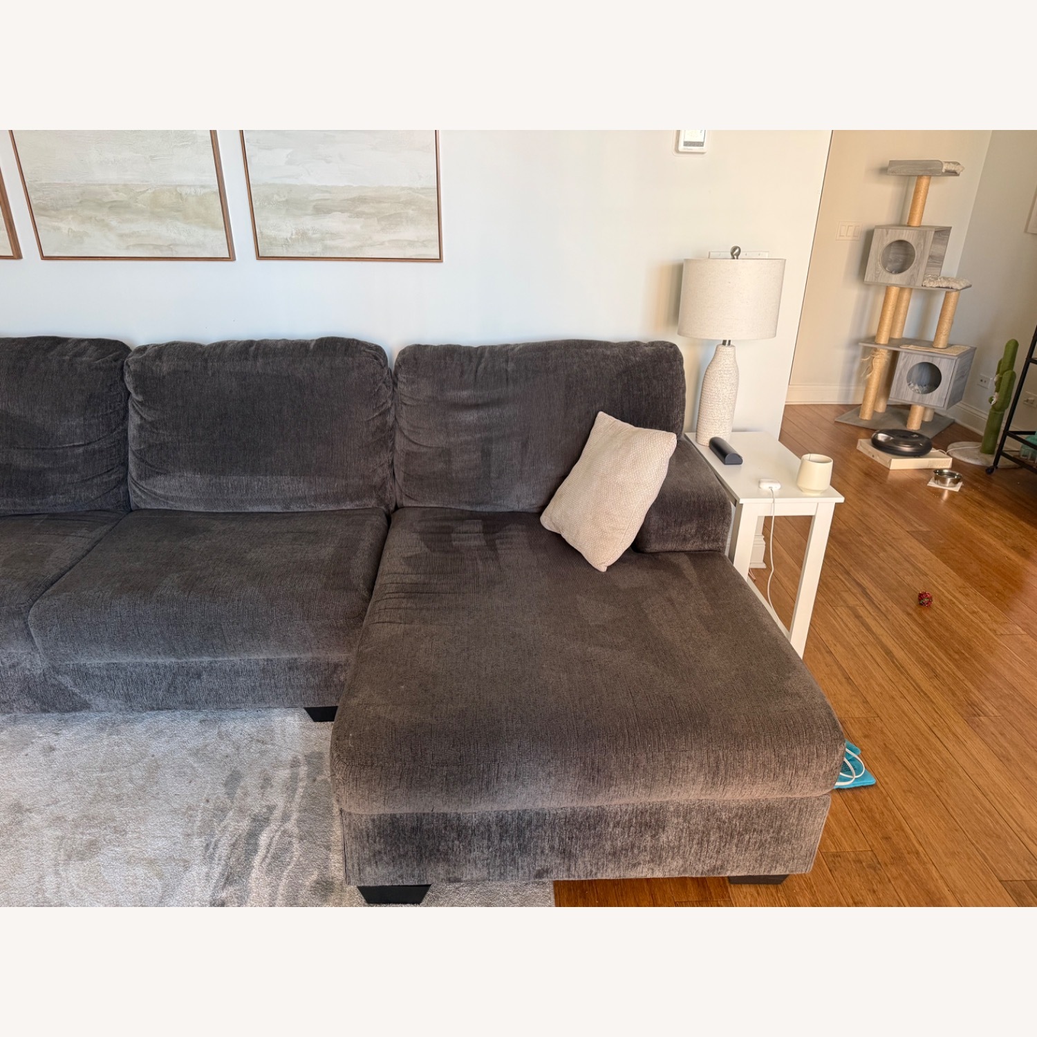 Ashley Furniture Dark Gray 3+ Piece Sectional - image-5