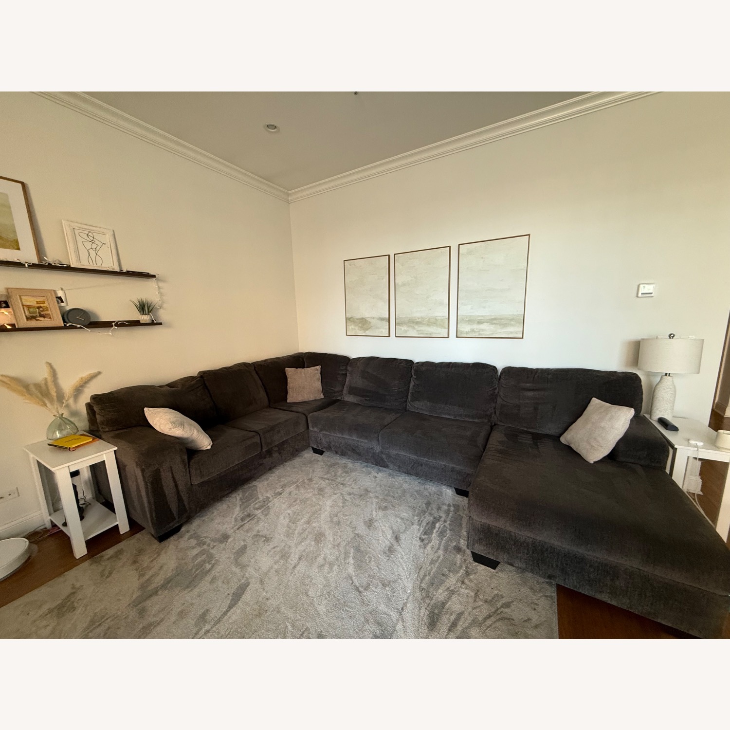 Ashley Furniture Dark Gray 3+ Piece Sectional - image-1
