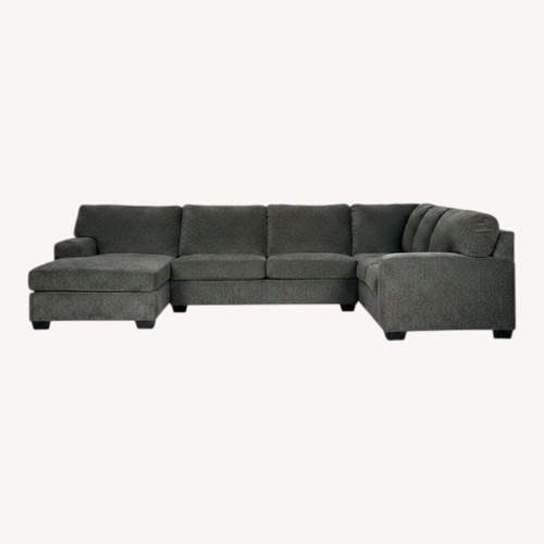 Used Ashley Furniture Dark Gray 3+ Piece Sectional for sale on AptDeco