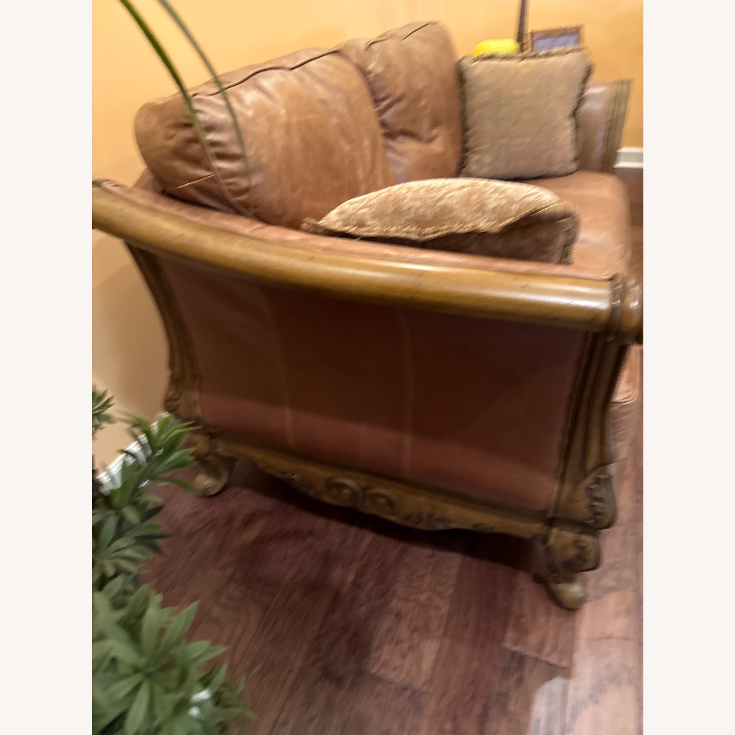 Light Brown 2 Seater Sofa - image-3