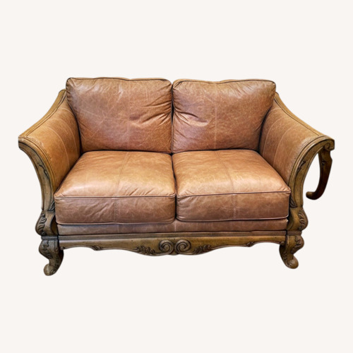 Used Light Brown 2 Seater Sofa for sale on AptDeco