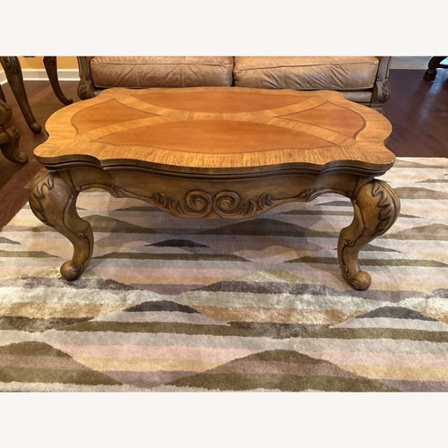 Used Light Brown Coffee Table for sale on AptDeco