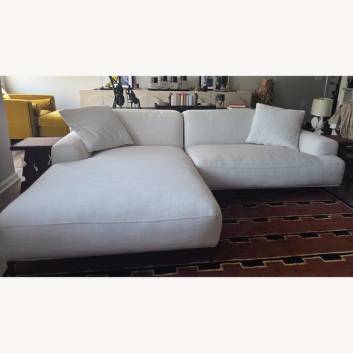 Used Article Abisko 94.5" Left Sectional - White for sale on AptDeco