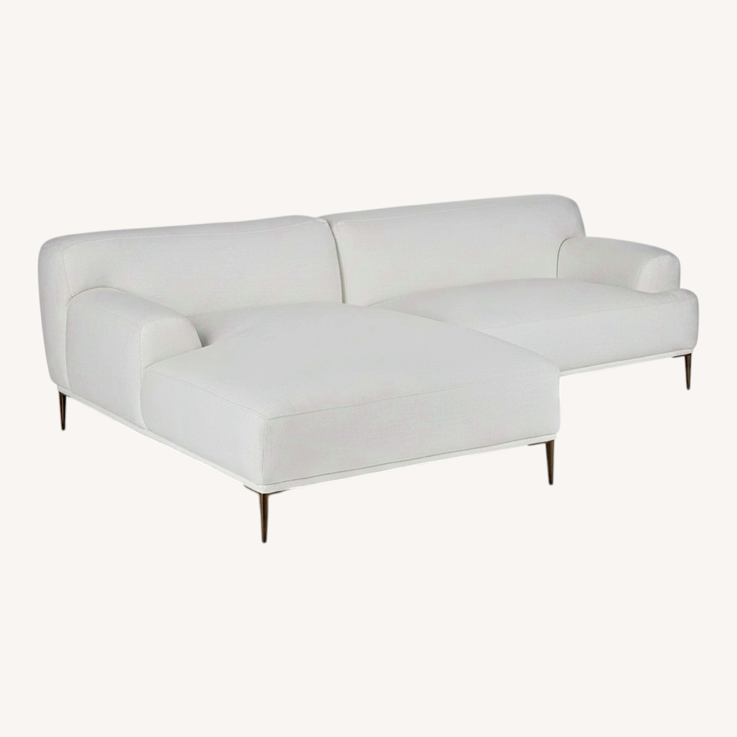 Article Abisko 94.5" Left Sectional - White - image-0