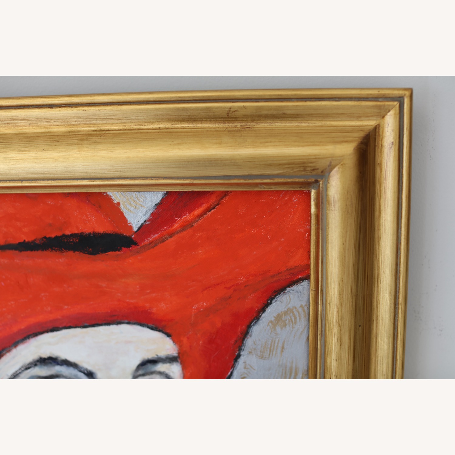 Original Painting - Woman in Red Hat - image-5