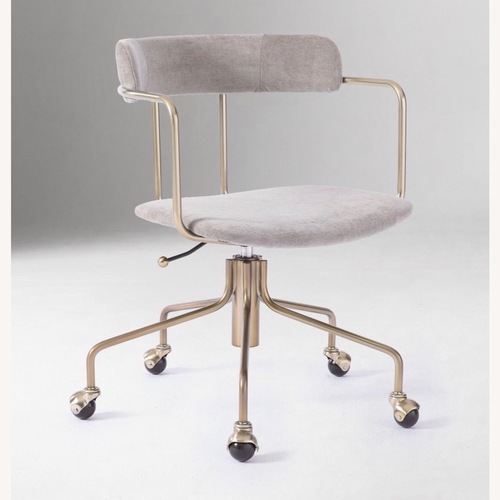 Used  West Elm Lenox Swivel Chair  for sale on AptDeco