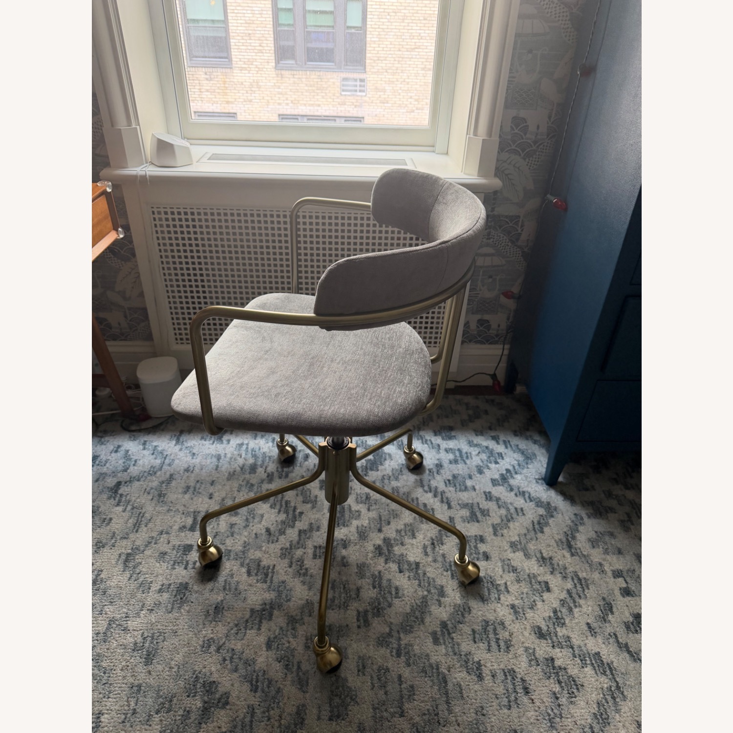 West Elm Lenox Swivel Chair - image-3