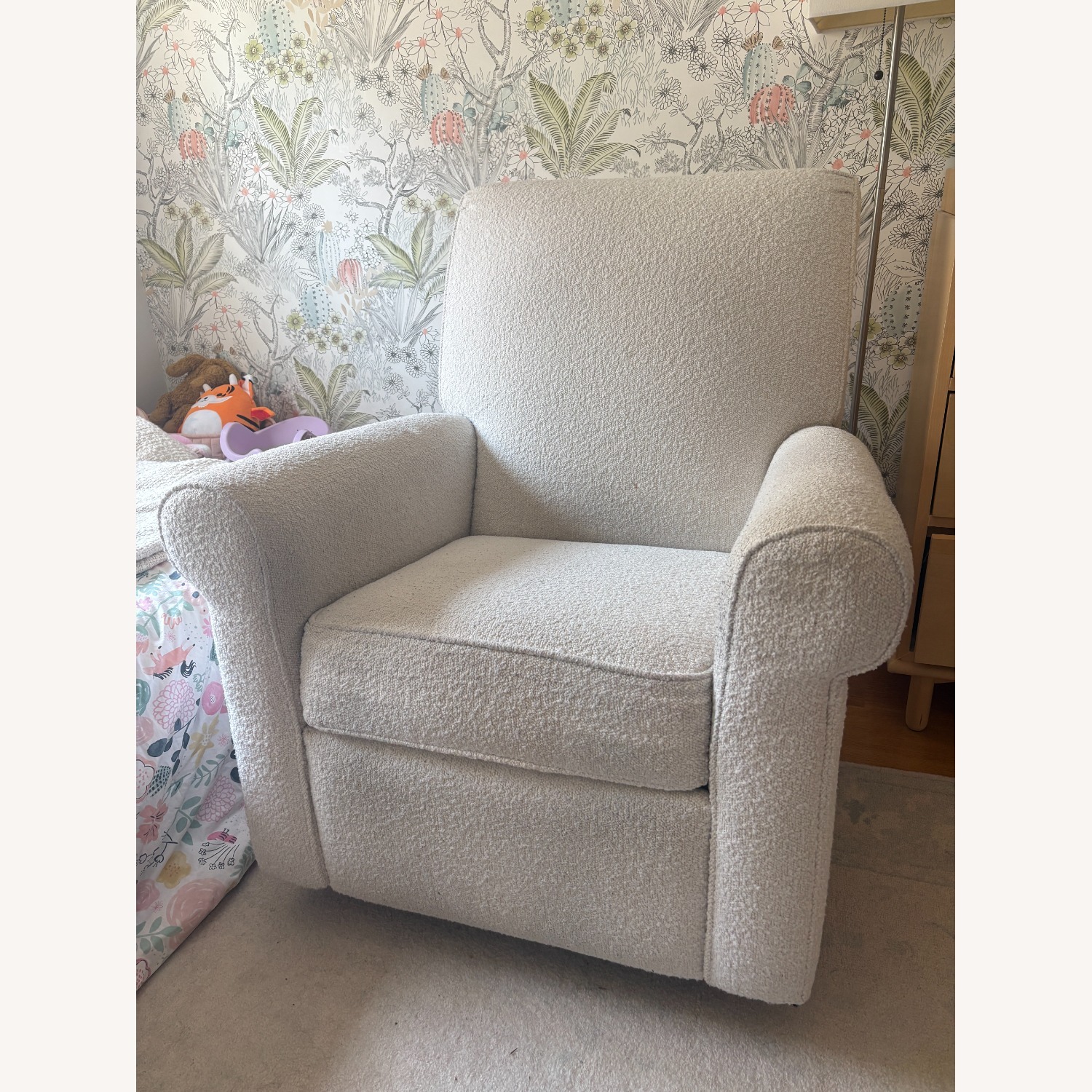 Pottery Barn PB Comfort Roll Gilder Recliner Nursing Chair - image-1