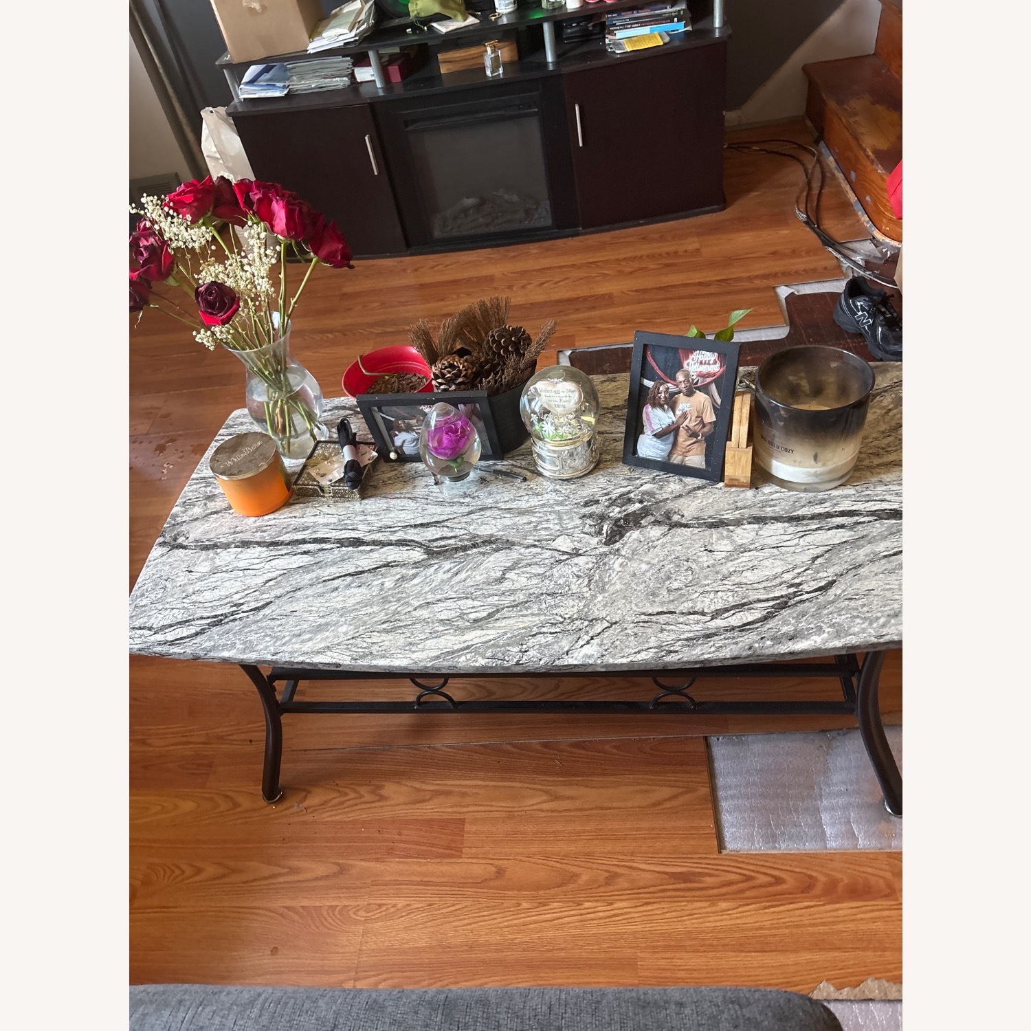 Ashley Furniture Marble Coffee Table - image-1
