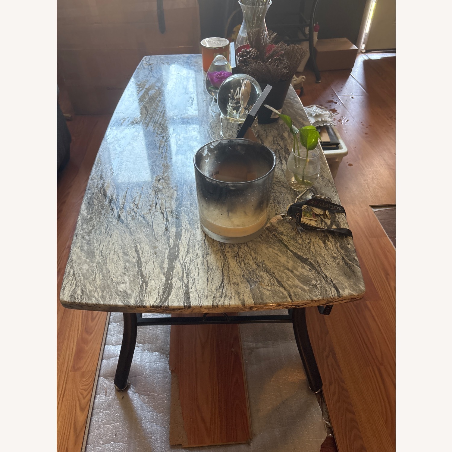 Ashley Furniture Marble Coffee Table - image-2