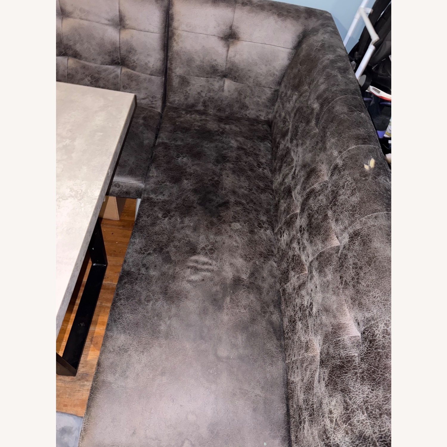 Light Gray Fabric Dining Sets - image-2