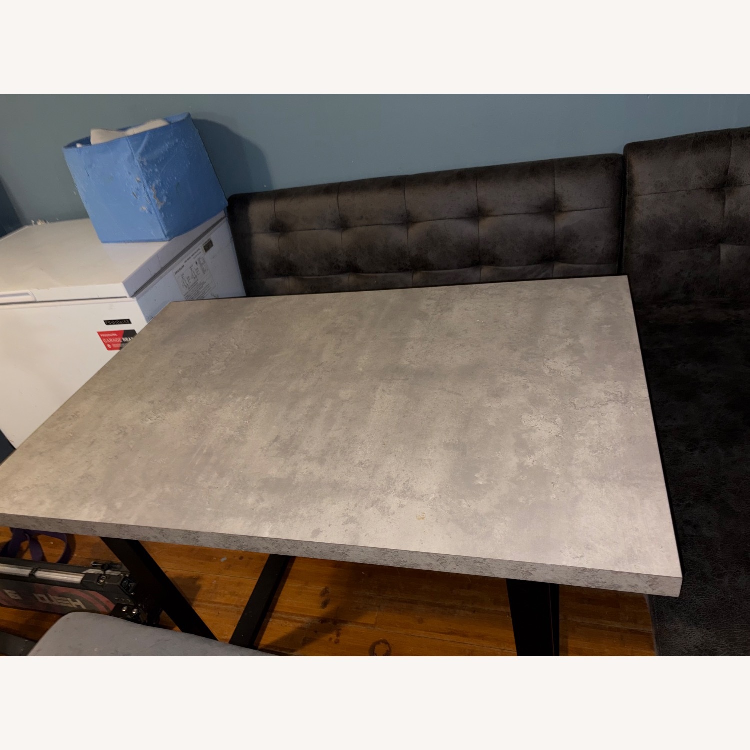 Light Gray Fabric Dining Sets - image-4