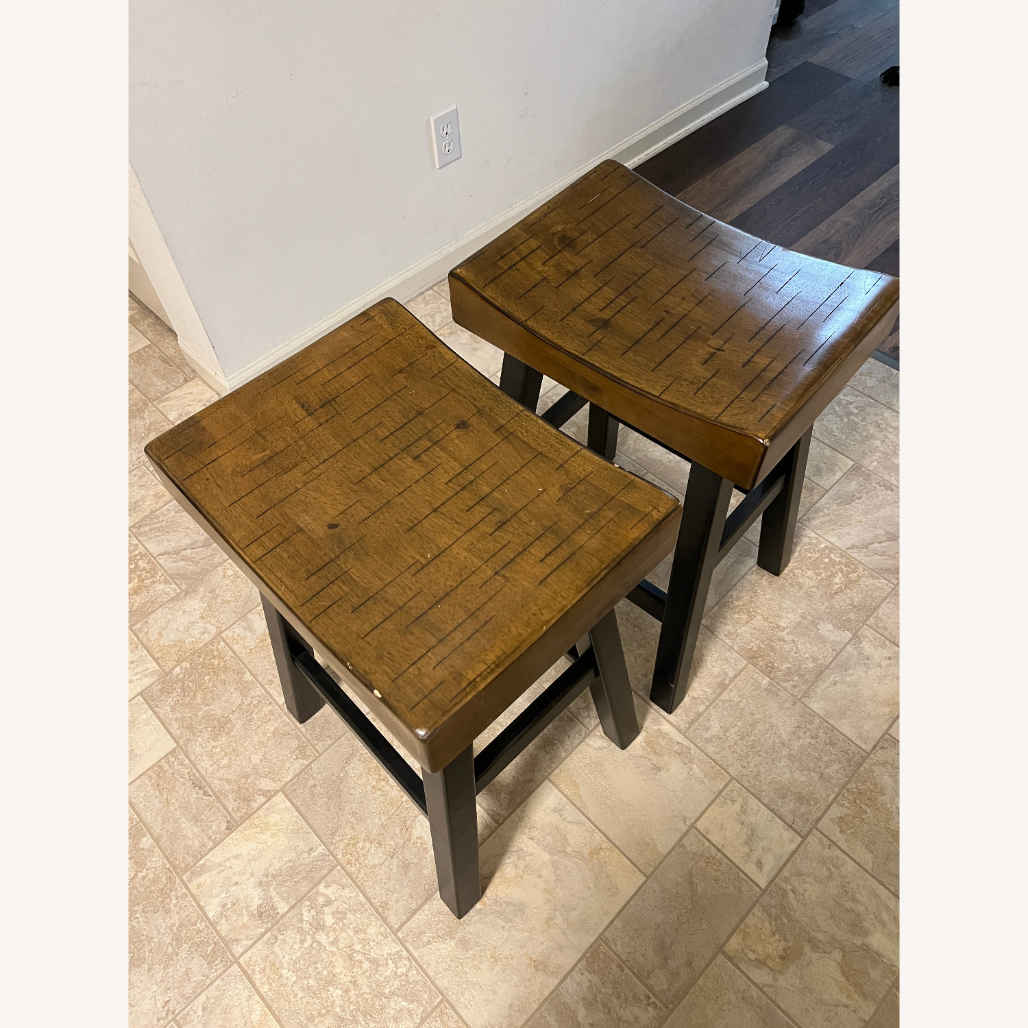 Ashley Furniture Glosco Wooden Bar Stools - image-2