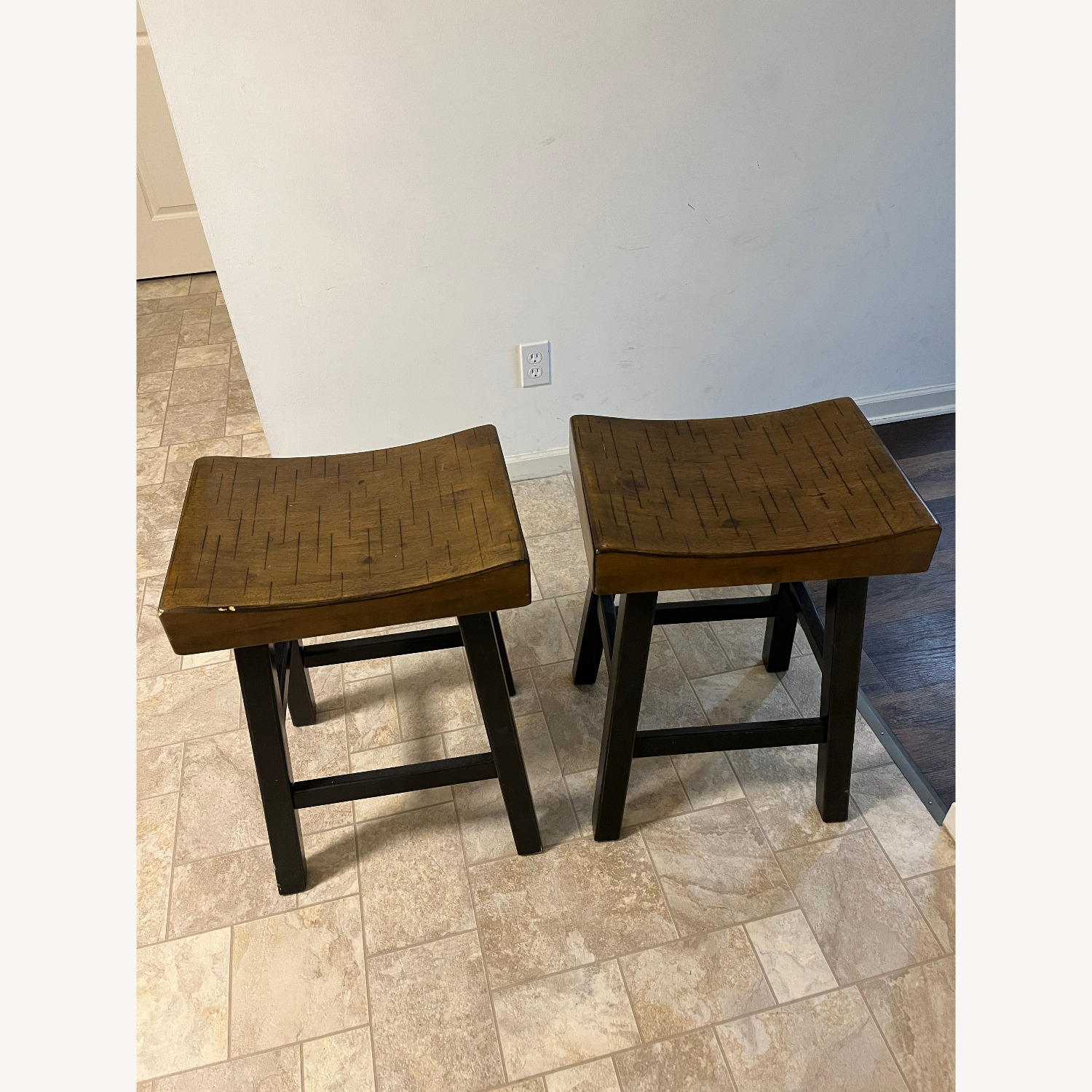 Ashley Furniture Glosco Wooden Bar Stools - image-1
