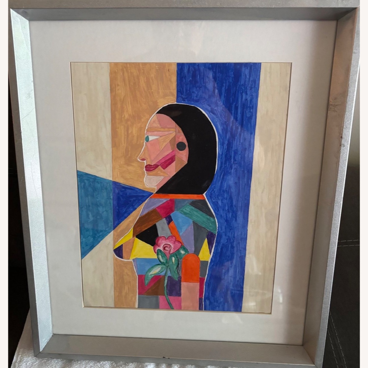 Female and Male Abstract in Two Frames - image-2