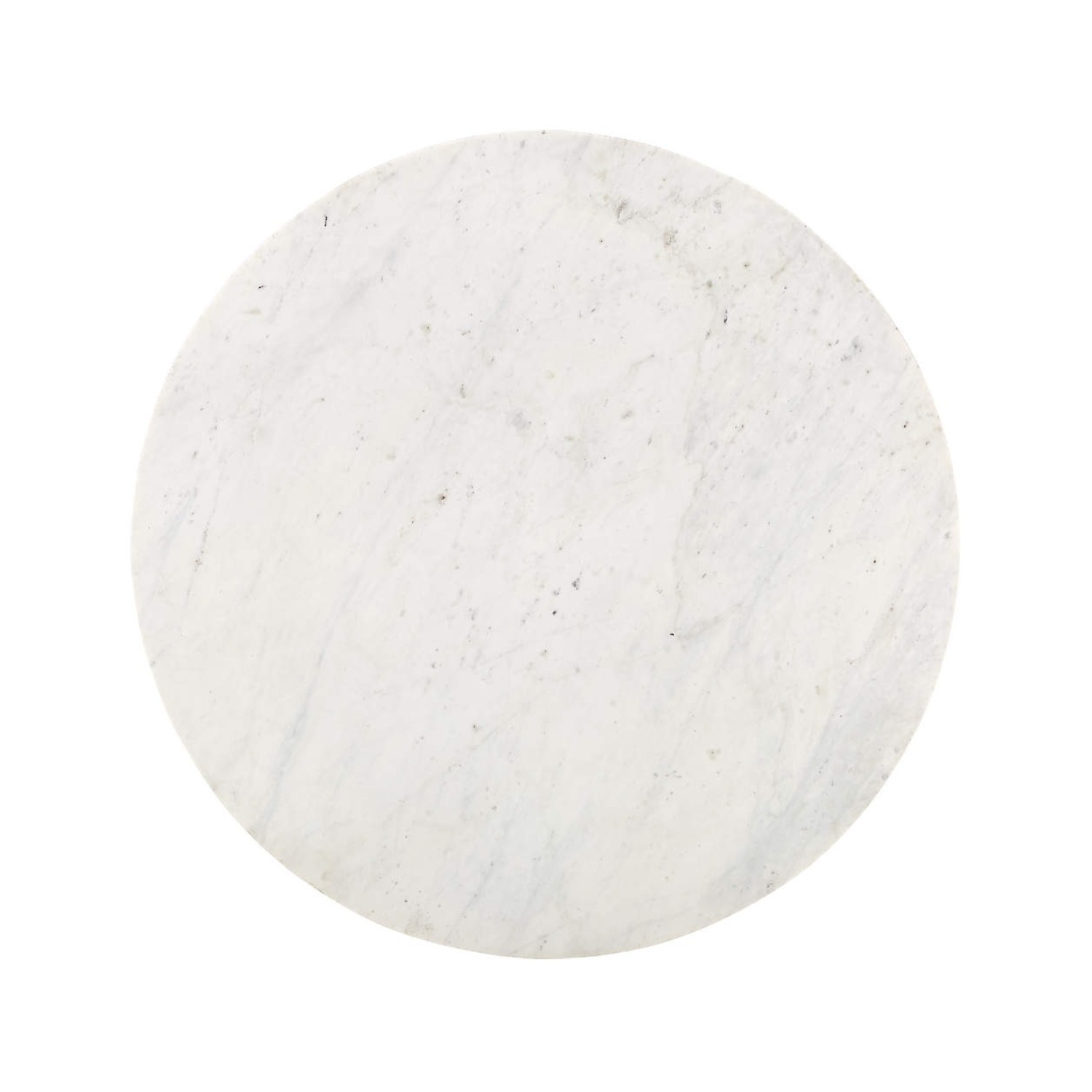 Crate & Barrel White Marble Dining Table - image-2