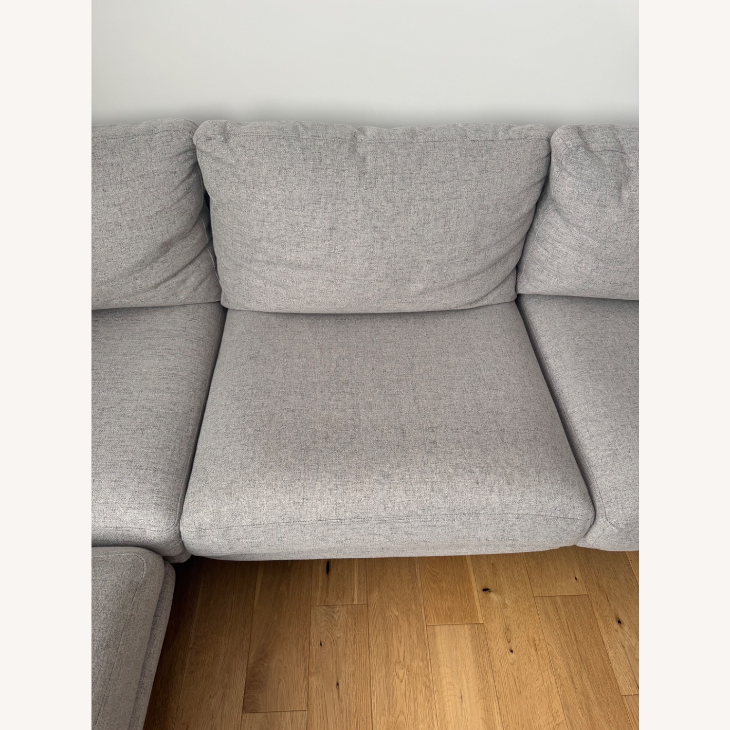 Burrow Field 4-Piece Sectional Sofa - Fog - image-4
