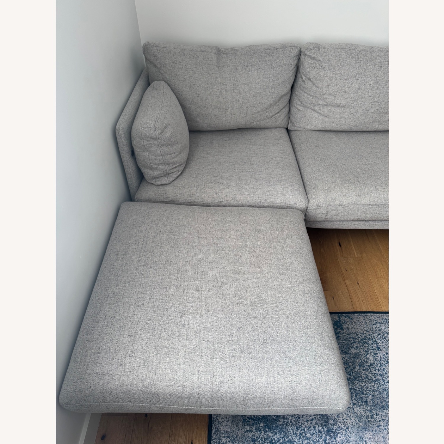 Burrow Field 4-Piece Sectional Sofa - Fog - image-2