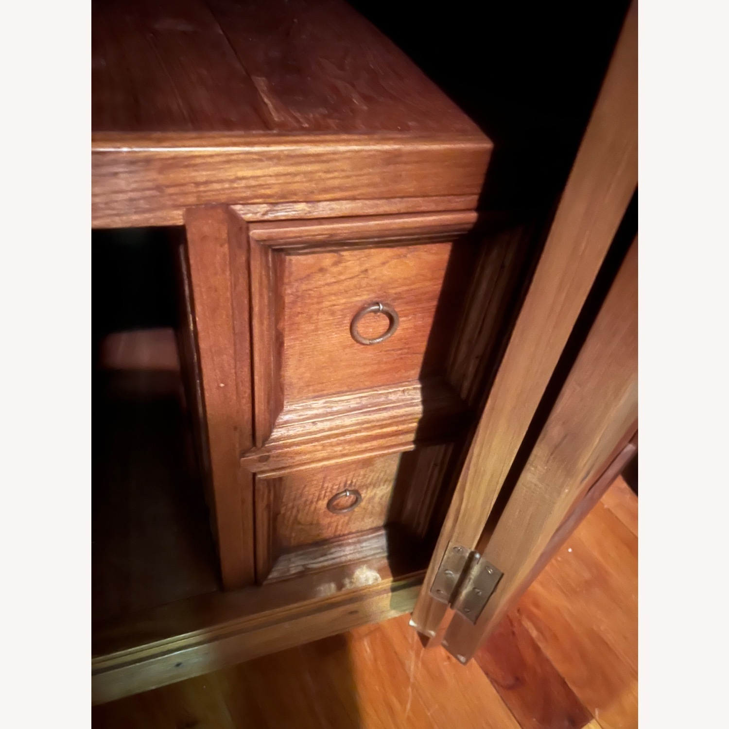 Vintage/Antique Wood Armoire - image-6