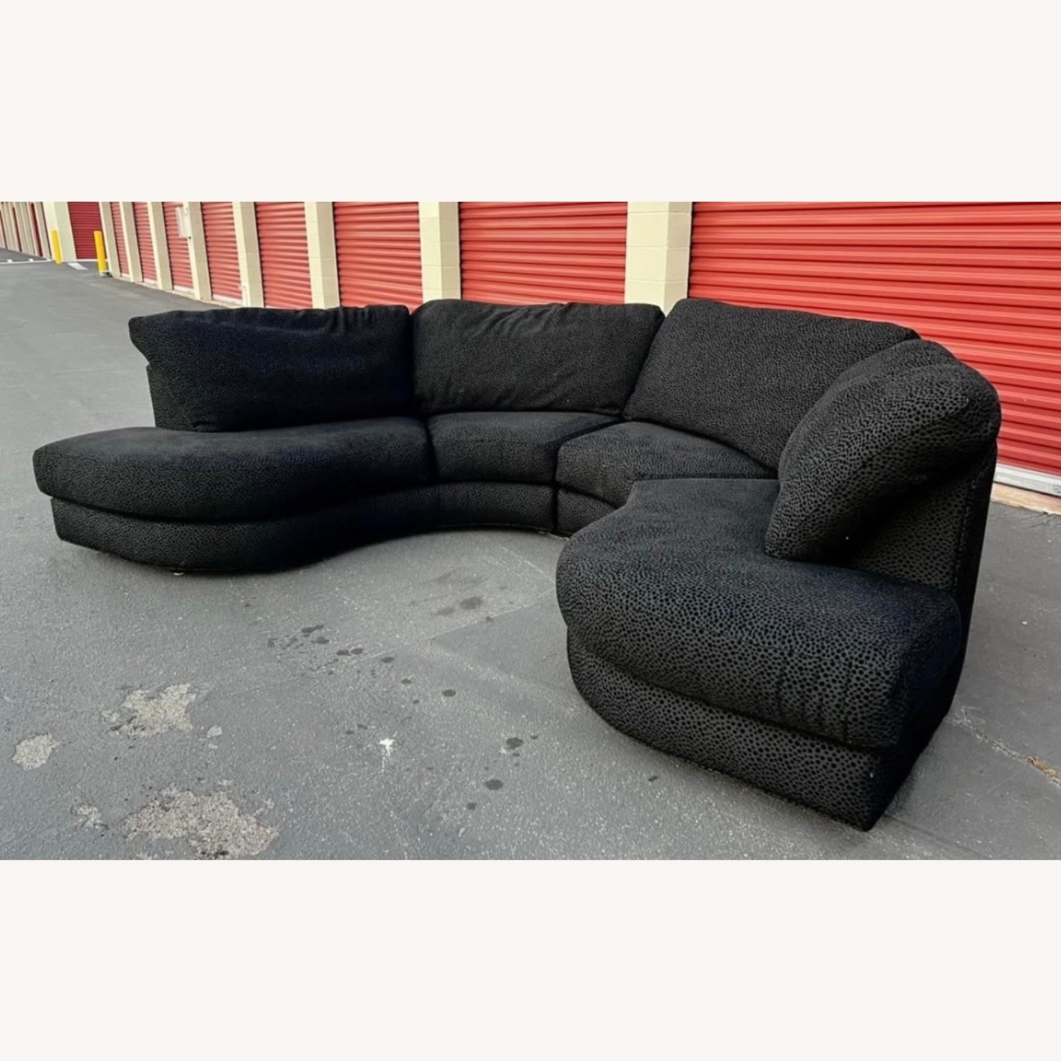 Thayer Coggin Black 2 Piece Sectional - image-12