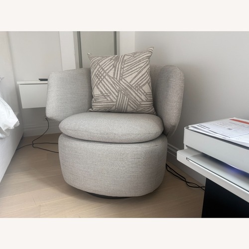Used West Elm Light Gray Accent Chairs for sale on AptDeco