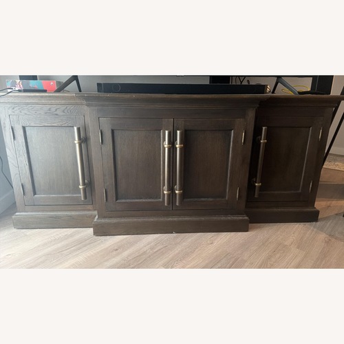 Used Restoration Hardware 20th C. English  Media Console 78" for sale on AptDeco