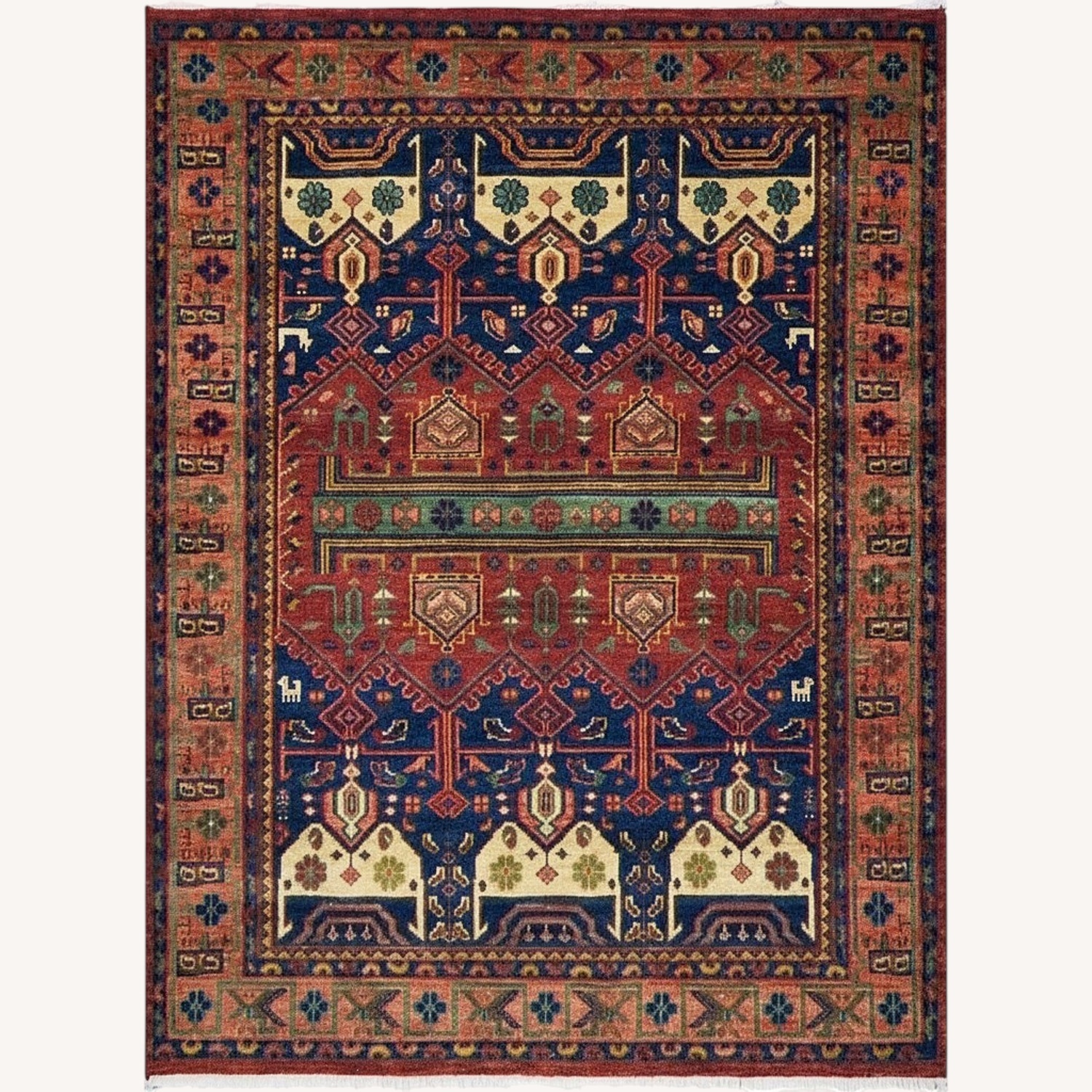 Pottery Barn Nicolette Hand-Knotted Wool Rug 8' x 10' - image-5