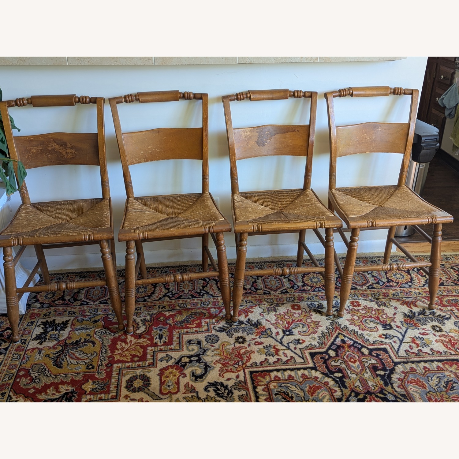 Vintage/Antique Finds Light Brown Dining Chairs - image-38