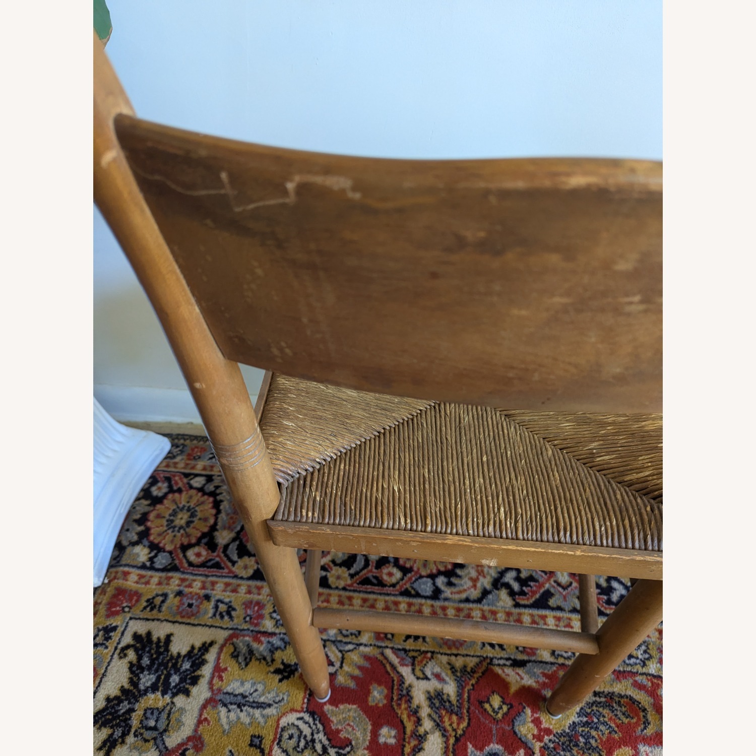 Vintage/Antique Finds Light Brown Dining Chairs - image-7