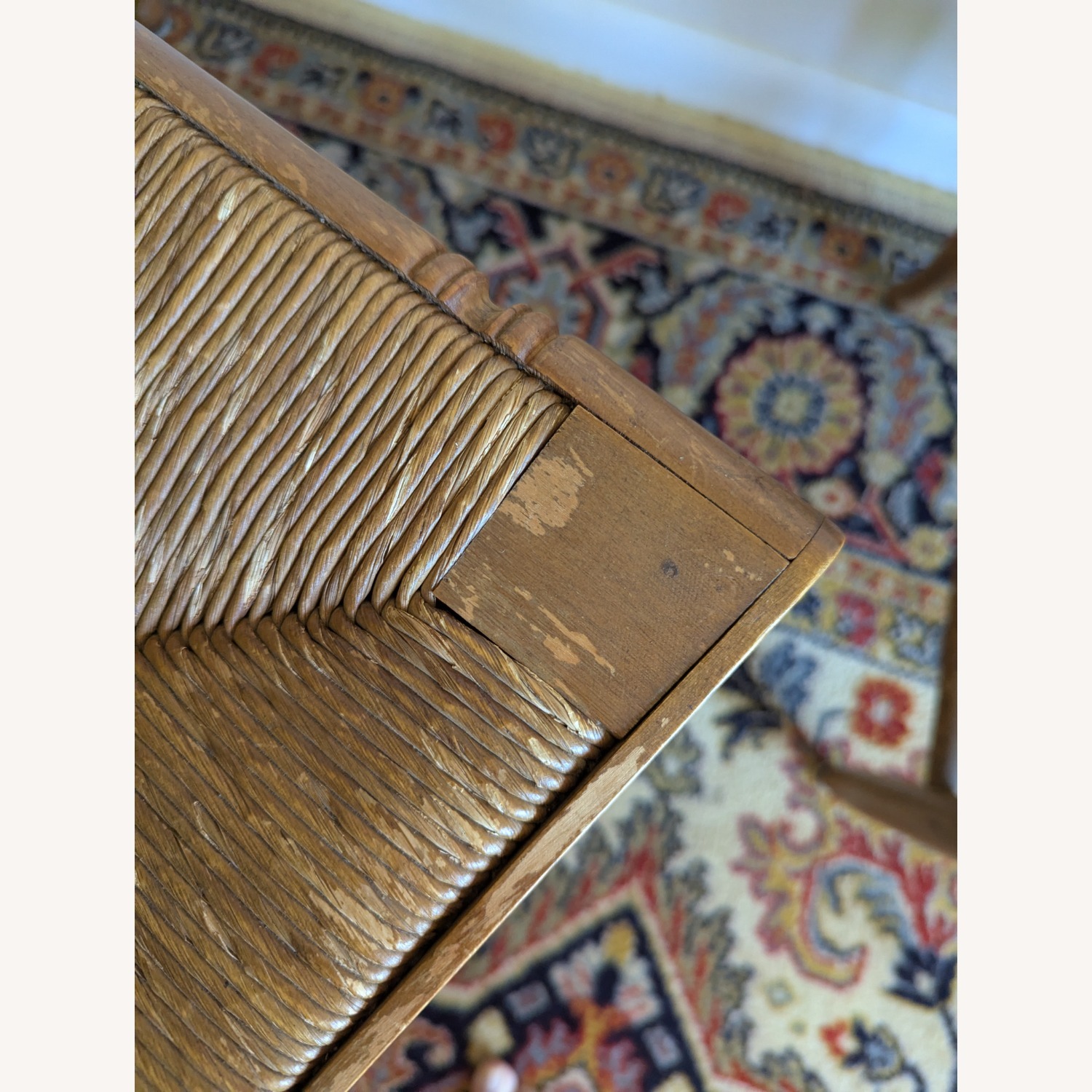 Vintage/Antique Finds Light Brown Dining Chairs - image-8