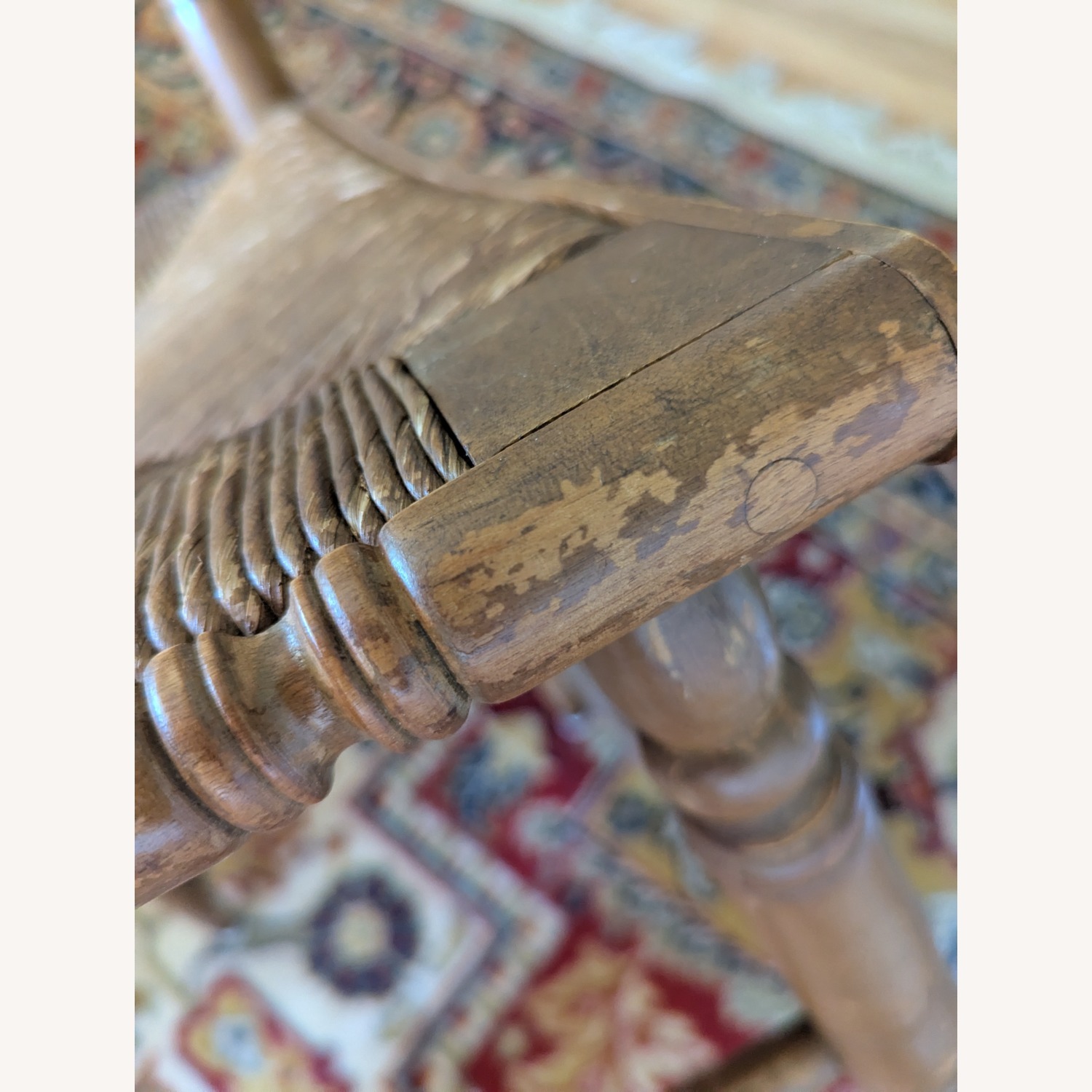 Vintage/Antique Finds Light Brown Dining Chairs - image-10
