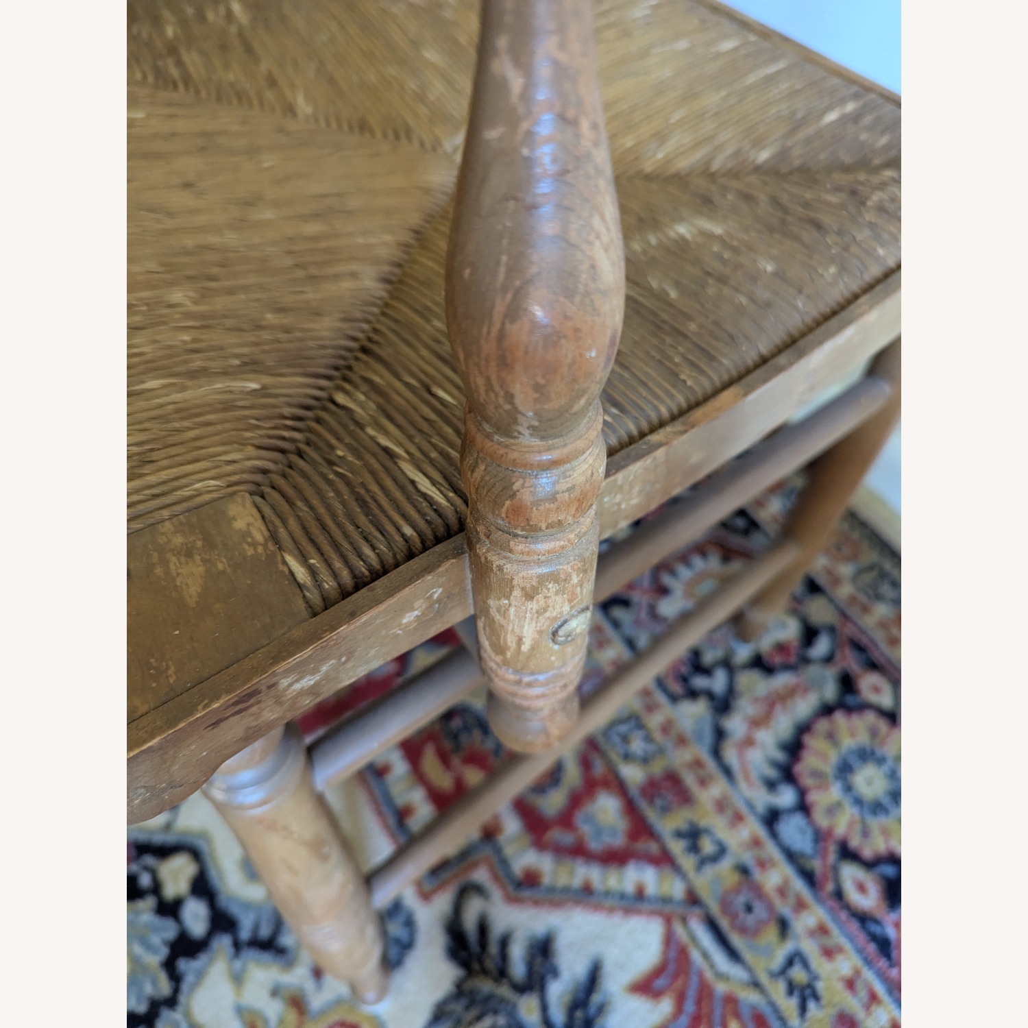Vintage/Antique Finds Light Brown Dining Chairs - image-13