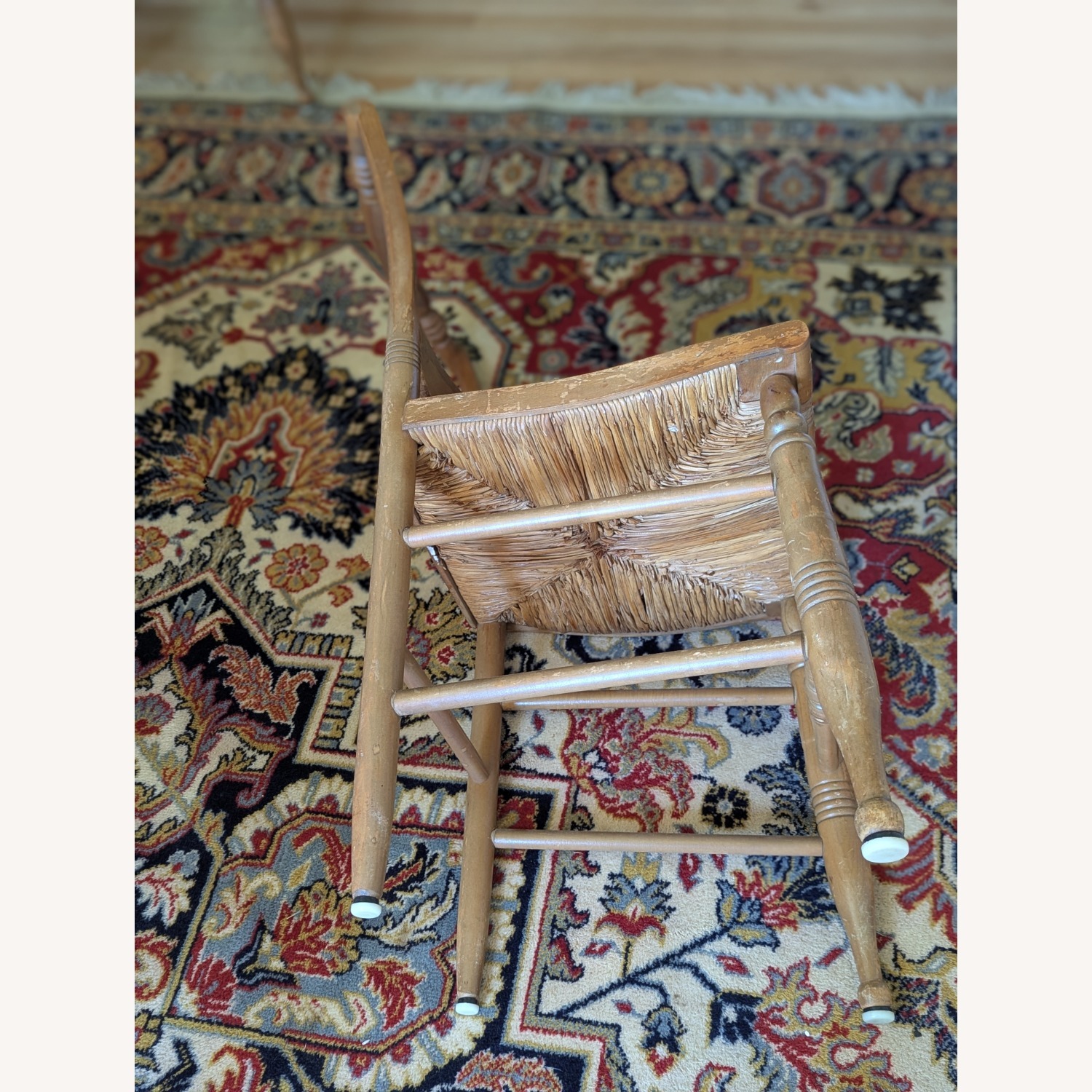 Vintage/Antique Finds Light Brown Dining Chairs - image-32