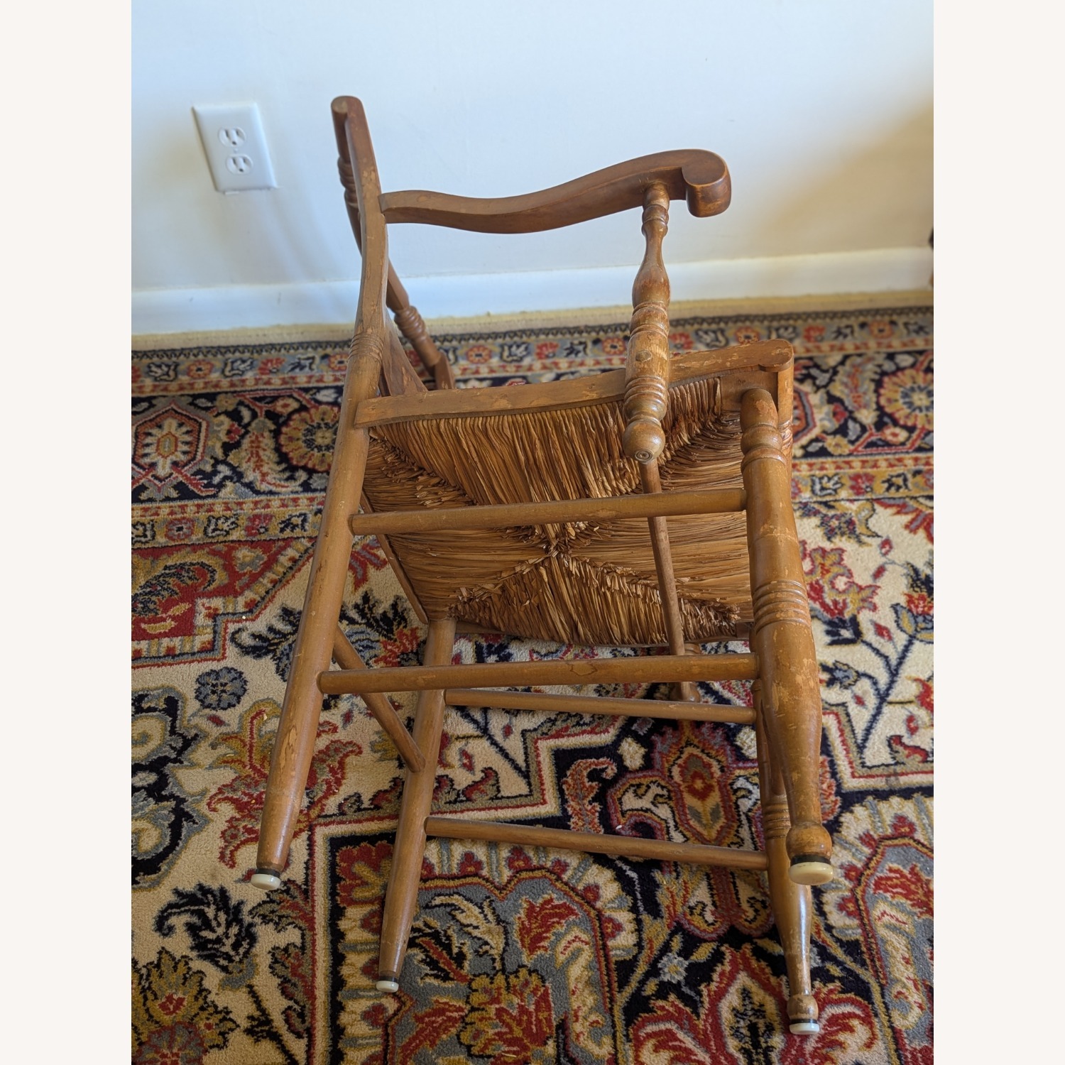 Vintage/Antique Finds Light Brown Dining Chairs - image-40