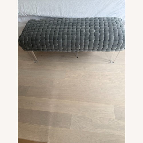 Used Amazon Grey Bench for sale on AptDeco
