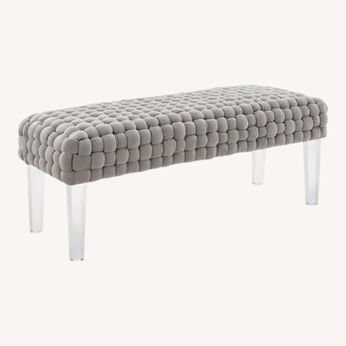 Used Amazon Grey Bench for sale on AptDeco