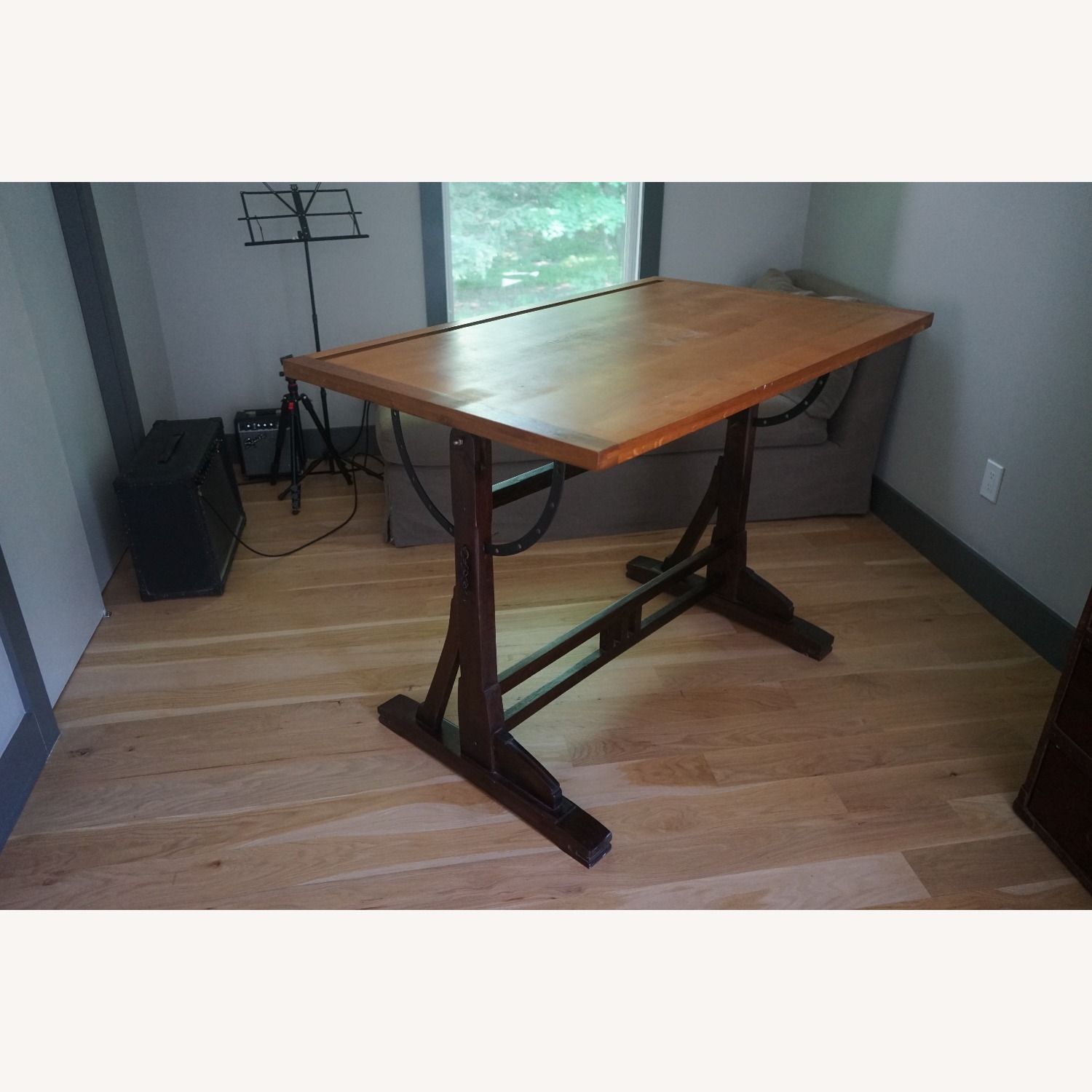 Restoration Hardware 1920s French Drafting Desk - image-3