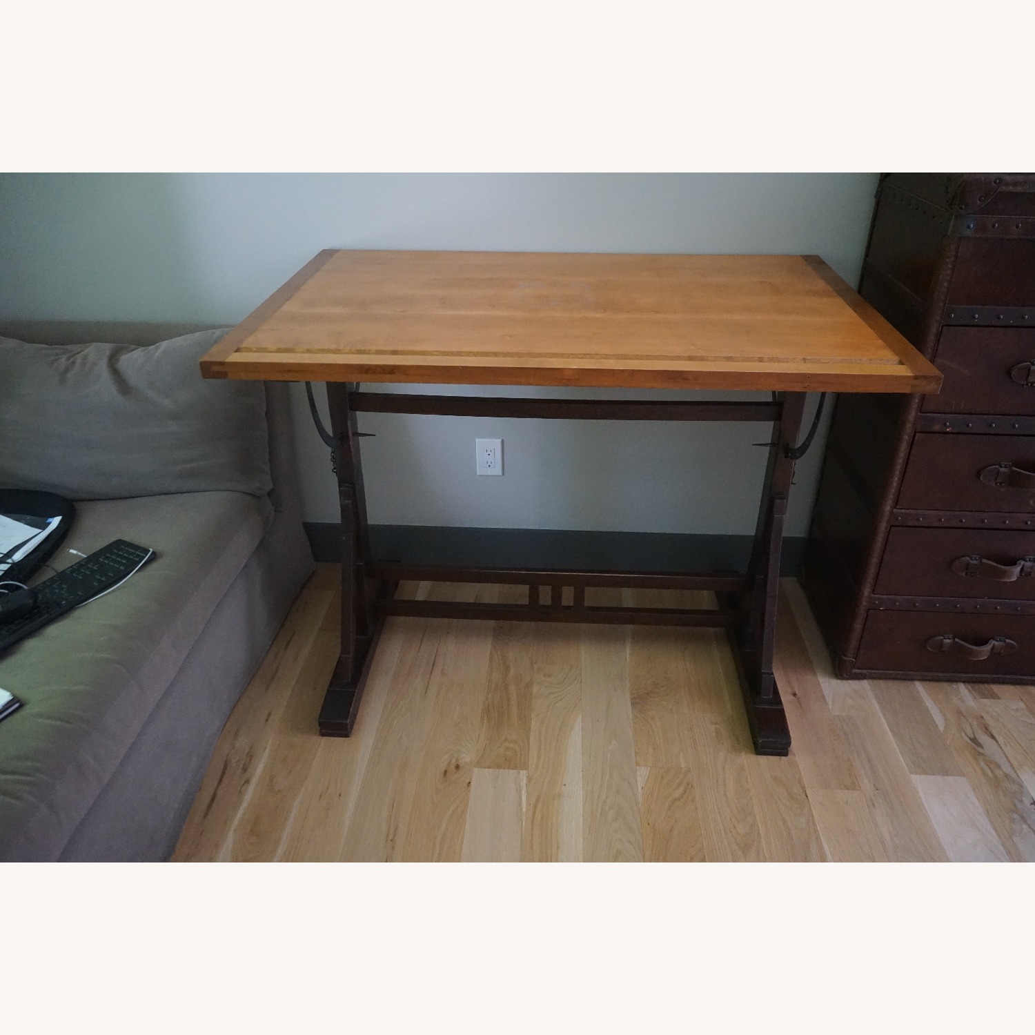 Restoration Hardware 1920s French Drafting Desk - image-4